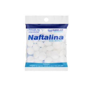 Naftalina em Bolas 50g Sanilar