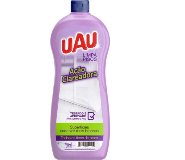 Limpa Pisos UAU(Ação Clareadora) 750ml