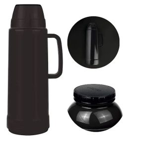 Garrafa Termica Mor Preta 1L