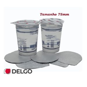 Selo de Aluminio Delgo 75mm C/1000
