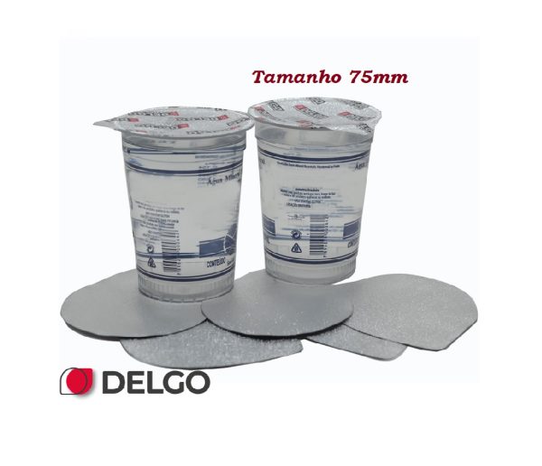 Selo de Aluminio Delgo 75mm C/1000