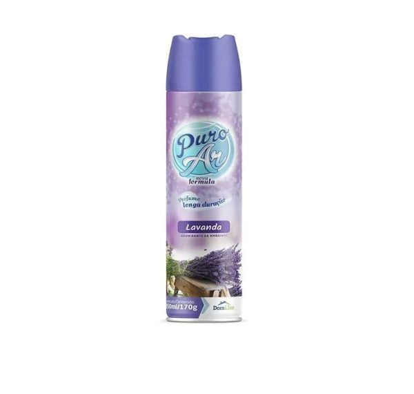 Odorizador de Ambiente Puro Ar Lavanda 350ml (170g).