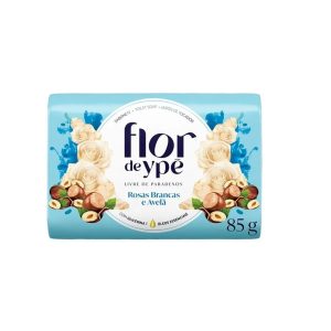 Sabonete Flor de Ypê Rosas Brancas e Avelã 85g