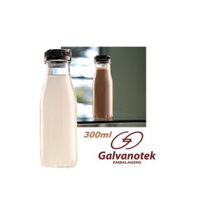 G-3530 Garrafa Pet com Tampa Preta 300ml C/70