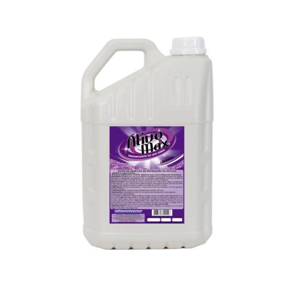 Desinfetante Cleanner Ativo Max  Lavanda 5L