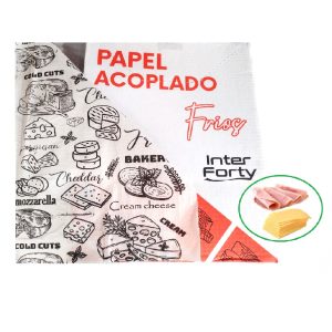 Papel Acoplado para Frios Interforty 30X38 C/1kg